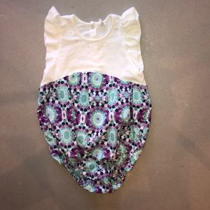 Egg by Susan Lazar romper